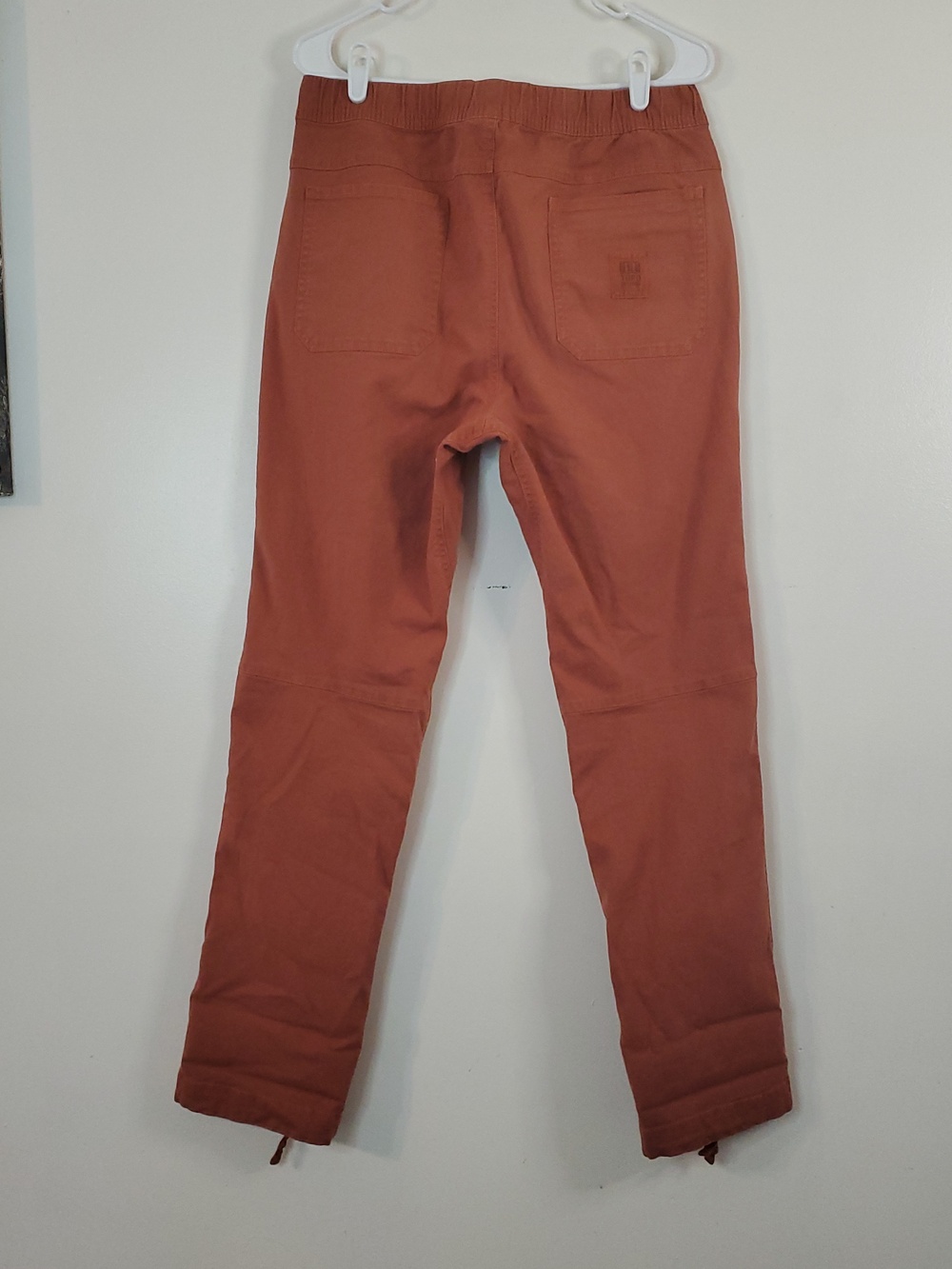 Topo Designs Mens Dirt Pants Size Large Classic Burnt Orange Organic Cotton Blen - Picture 8 of 16